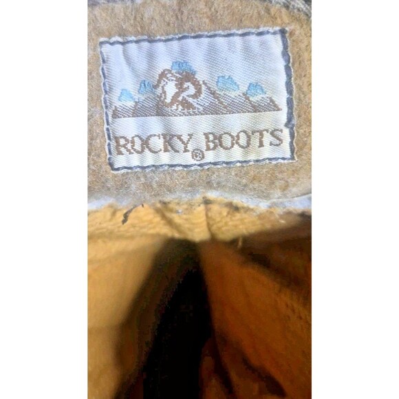 Vintage Rocky Camo Gore-Tex Boots Men\'s Size 11M Vibram Insulated Hunting Hiking main image 8